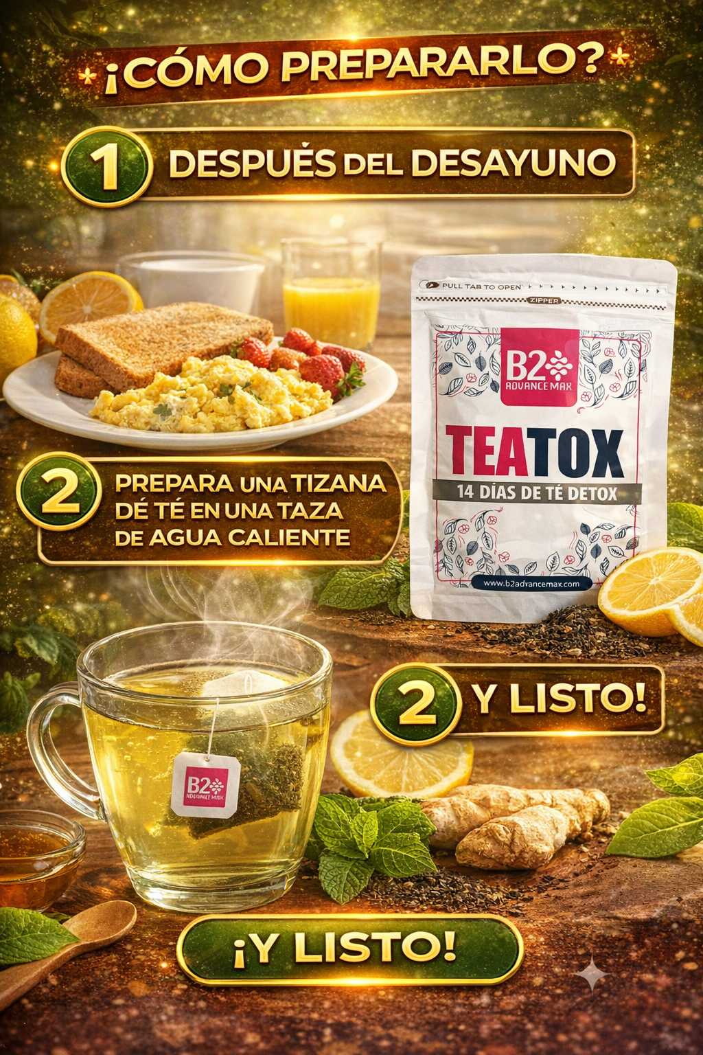 TEATOX X 14 DIAS